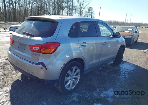 2013 Mitsubishi Outlander Sport Es z USA, uszkodzony, nr VIN 4A4AP3AU1DE014221